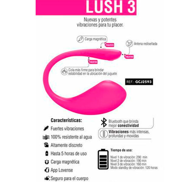HuevoLush3_5 Huevo vibrador Lovense Lush 3