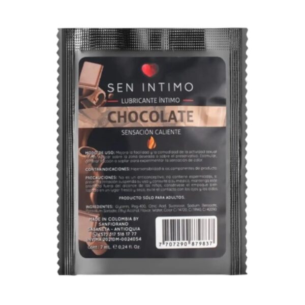 img_5548 Sachet Lubricante Caliente Saborizado Sen Íntimo 7ml