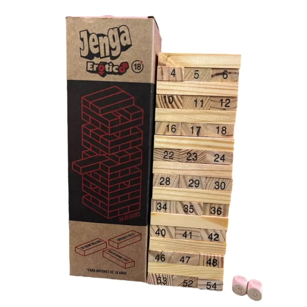 Juego de mesa Jenga Erótico