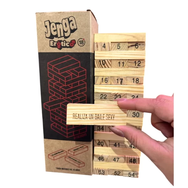 Juego de mesa Jenga Erótico