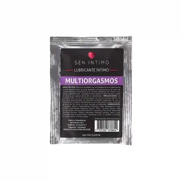 Sachet Multiorgasmos Sen Íntimo 7ml