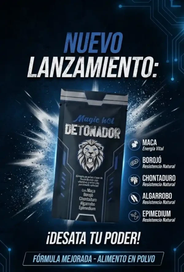 Detonador Potencializador Masculino Pasta