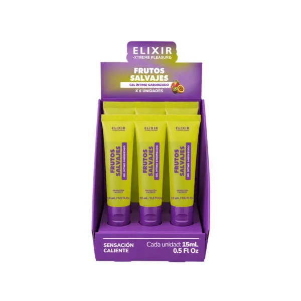 Gel Saborizado Frutos Salvajes Elixir
