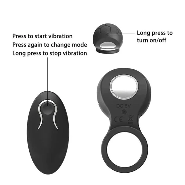 AnilloShootWhitTheBall2 Anillo vibrador recargable Balón