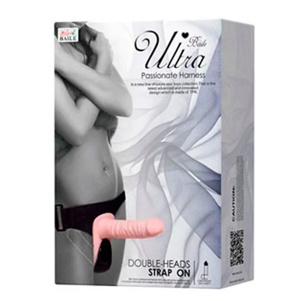 ArnesLesbico1 Arnés Ultra con doble dildo vibrador