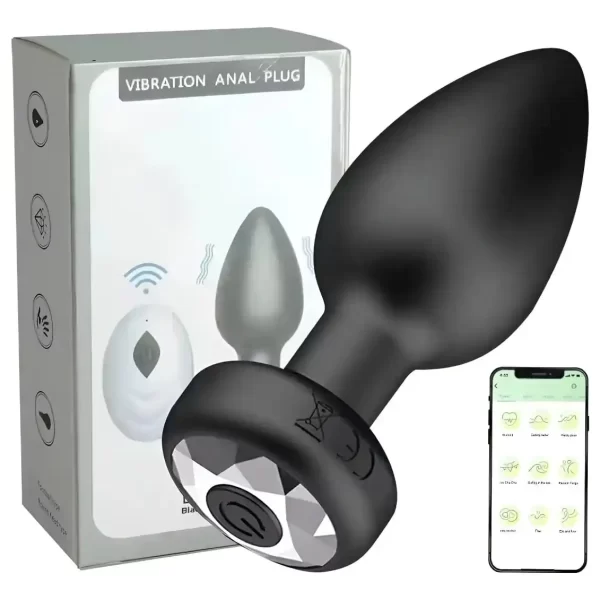 Plug anal vibrador Marvin App